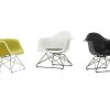 LAREames Plastic Armchair LAR, verchroomd, pebble