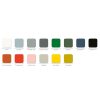 LAREames Plastic Armchair LAR, verchroomd, pebble