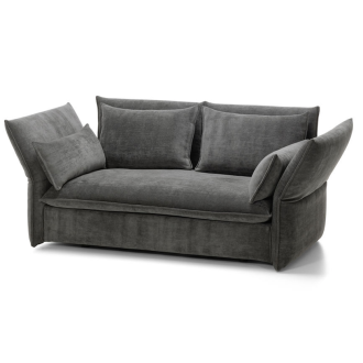 Mariposa Two-Seater Mariposa Two-Seater, Iroko 2 - 08 dark grey