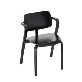 Aslak Chair Aslak Chair beuken, black gelakt viltglijders gemonteerd (kunststofglijders inclusief schroeven in box) verpakking 1 stoel/karton