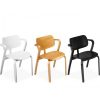 Aslak Chair Aslak Chair beuken, black gelakt viltglijders gemonteerd (kunststofglijders inclusief schroeven in box) verpakking 1 stoel/karton