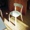 Chair 69 Chair 69 ongemonteerd onderstel gelakt naturel berken Zitting en rugleuning gelakt yellow zithoogte 45,5cm