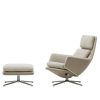 Grand Relax en OttomanGrand Relax en Ottoman - dumet - leder forte