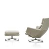 Grand Relax en OttomanGrand Relax en Ottoman - dumet - leder forte