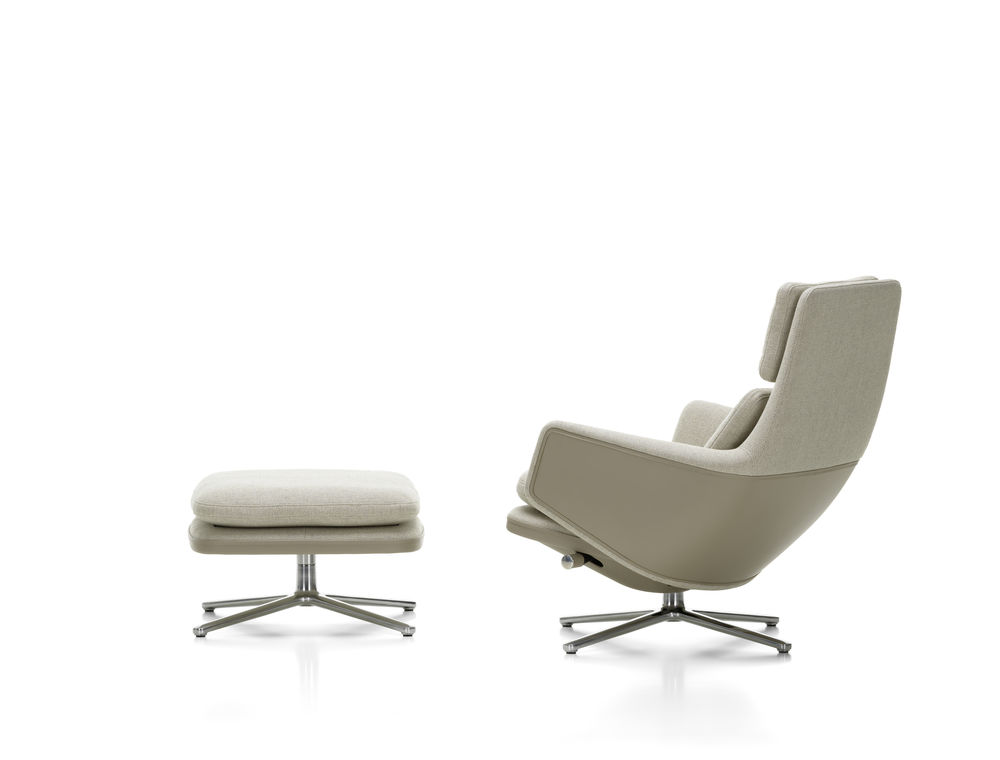 Grand Relax en OttomanGrand Relax en Ottoman - dumet - leder forte