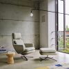 Grand Relax en OttomanGrand Relax en Ottoman - dumet - leder forte