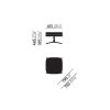 Grand Relax en OttomanGrand Relax en Ottoman - dumet - leder forte