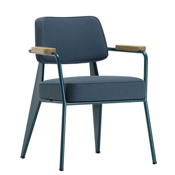 Fauteuil DirectionFauteuil Direction - Bleu Dynastie - Twill blue/grey