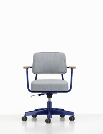 Fauteuil Direction PivotantFauteuil Direction Pivotant - Bleu Marcoule - Tress ice grey