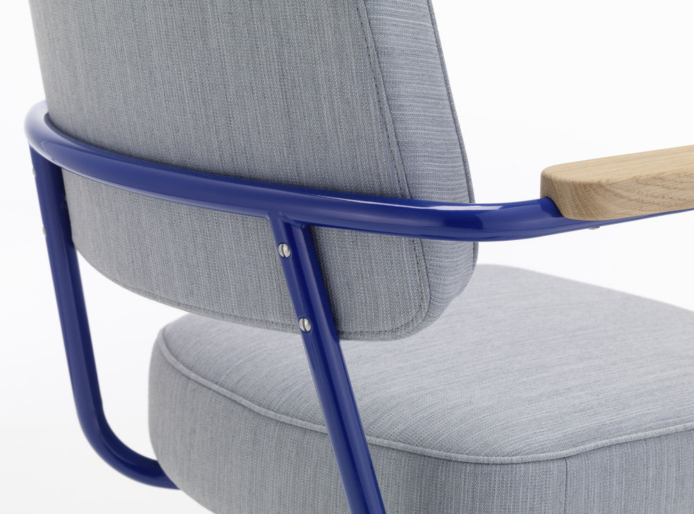 Fauteuil Direction PivotantFauteuil Direction Pivotant - Bleu Marcoule - Tress ice grey