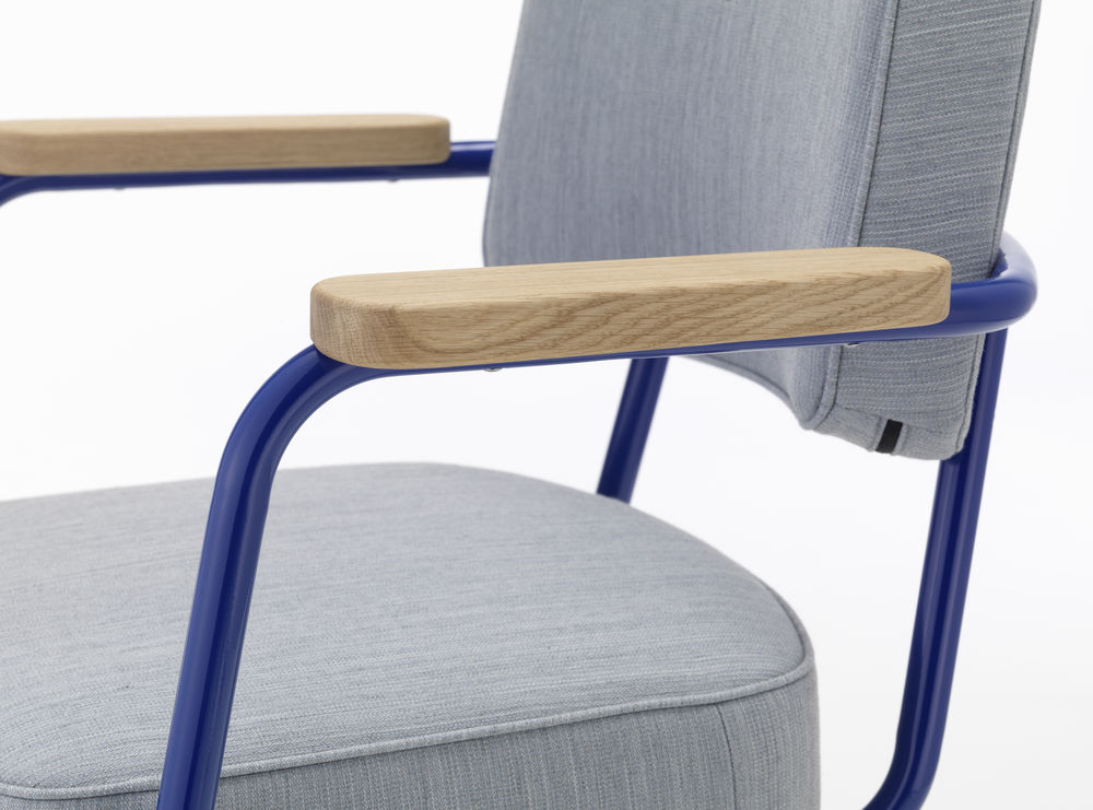 Fauteuil Direction PivotantFauteuil Direction Pivotant - Bleu Marcoule - Tress ice grey