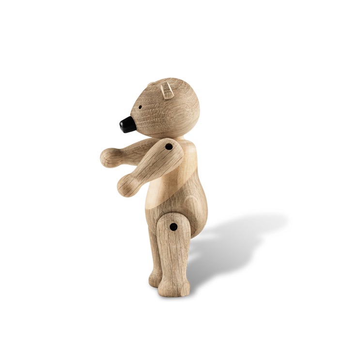 Bear SmallBeer, klein, decoratie, onbehandelde eik en esdoorn