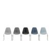 Eames Plastic Side Chair RE (DSS)Eames Plastic Side Chair RE - DSS - ice grey - chrome