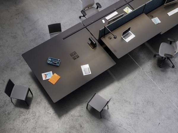 Tyde 2 - sta-zit-vergadertafel Tyde 2 - Meeting Table - 260x130