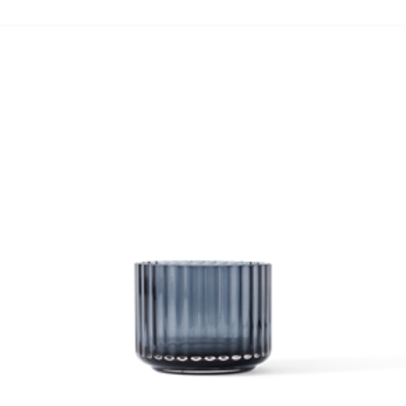 Lyngby Tealight holderLyngby Tealight holder - donkerblauw