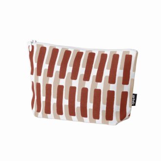Siena pouch - smallSiena opbergtasje - small - brick/sand