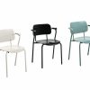 Lukki ChairArtek - Lukki, zwart beuken fineer zwart, structuur stalen buis zwart
