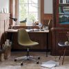 Eames Plastic Side Chair PSCCPSCC, aluminium gepolijst, wit