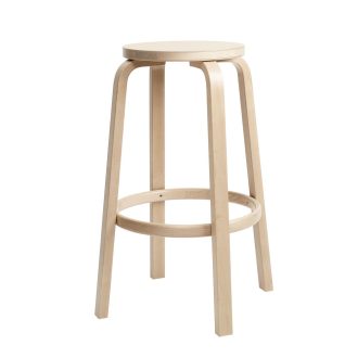 Stool 64Artek - Stool 64, berken fineer naturel gelakt
