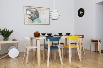 Chair 69Artek - Chair 69, naturel gelakt