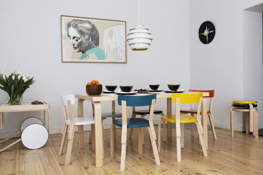 Chair 69Artek - Chair 69, naturel gelakt
