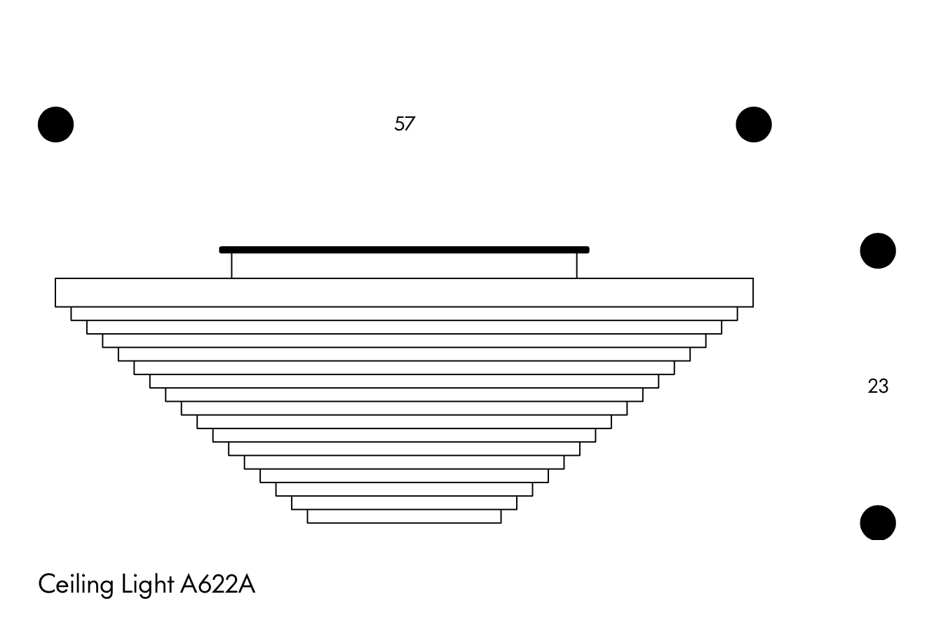 A622A PlafondlampPlafondlamp A622A EU