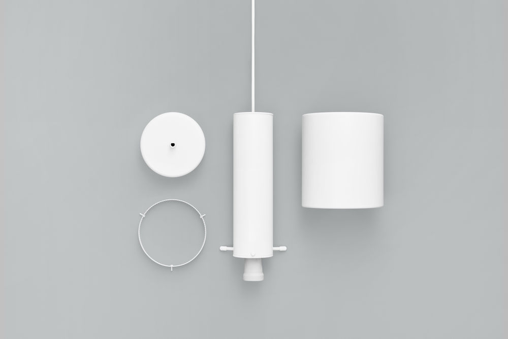 A110 Hanglamp "Hand Grenade"Hanglamp A110 wit/wit EU
