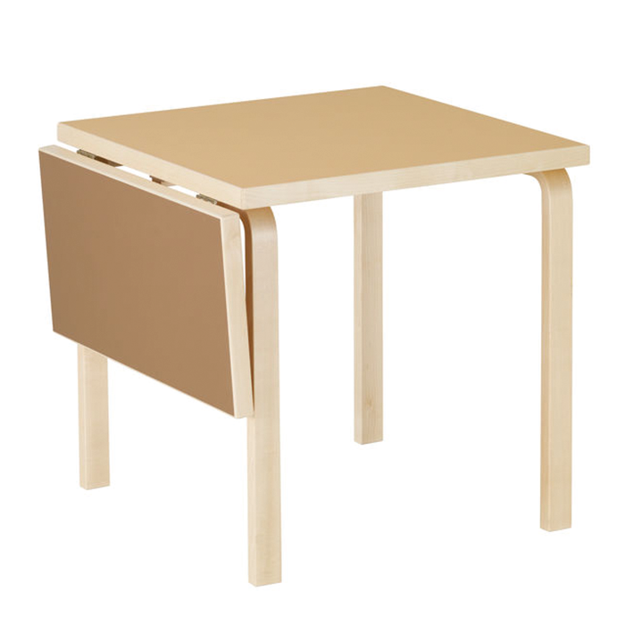 Tafel DL81C, klaptafelArtek TBDL81C Tafel DL81C berken 74cm