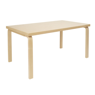 Table 82A, rectangular tabletopTB82A Artek Tafel 82A berken 74 cm