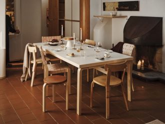 Table 86TB86 Artek Tafel 86 berken 74cm