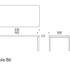 Table 86TB86 Artek Tafel 86 berken 74cm