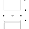 Table 915TB915 Tafel 915 berken/zwart