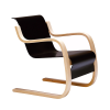Armchair 42Artek, 42 Armchair 42 Zwart