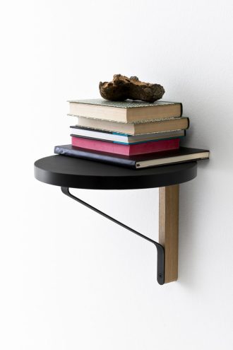 REB 007 Kaari ShelfArtek - REB 007 Kaari Shelf - Legplank - Zwart