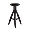 Rocket Bar Stool zwartRocket Bar Stool, zwart gelakt eiken zithoogte 73 cm