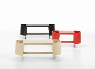 Kiulu Bench 1-zitbankKiulu Bench 1-zitbank berken zwart gelakt B 88 x D 36 x H 46 cm zithoogte 45 cm