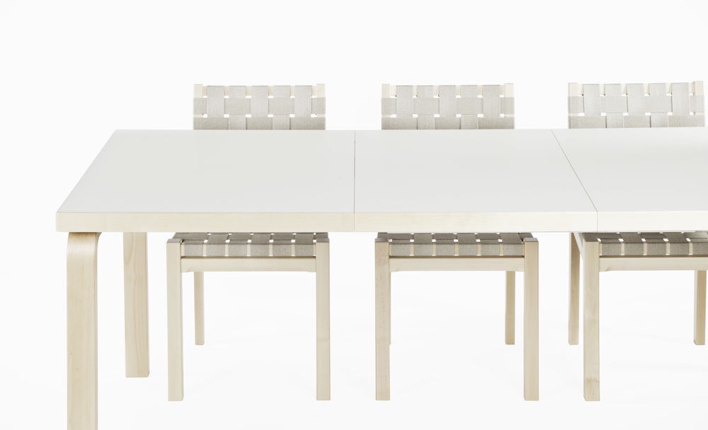 Extension table 97 top in birch veneerArtek TB97 Extension Table 97 berken 74cm