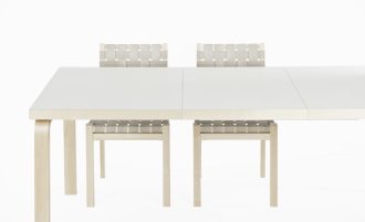 Extension table 97 top in birch veneerArtek TB97 Extension Table 97 berken 74cm