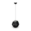 A331 hanglamp"Beehive"A331 Hanglamp zwart/messing