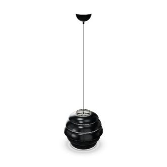 A331 hanglamp"Beehive"A331 Hanglamp zwart/messing