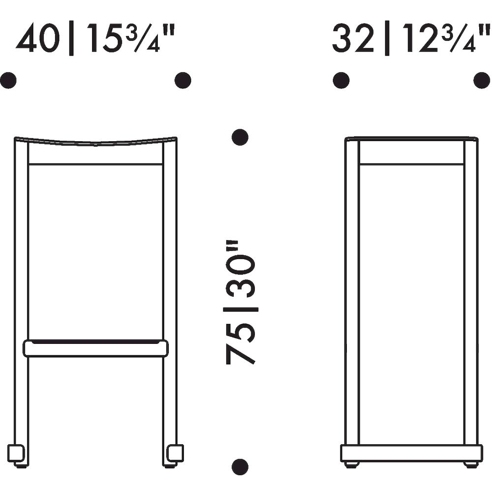 Atelier Bar StoolArtek - Atelier Bar Stool (VS)