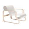 Armchair 41 PaimioArtek Armchair 41 Paimio berk/zwart