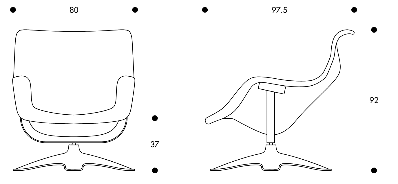 Karuselli Lounge ChairArtek KRS Karuselli Lounge Chair