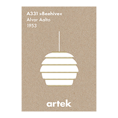 Beehive Poster, GreigeArek AACPC Poster 50x70 Beehive, Greige