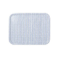 Rivi Tray, LargeArtek REB RIVI Groot Dienblad, 43x33 wit/blauw
