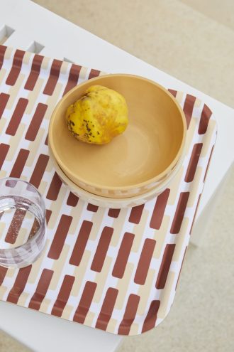 Siena tray Large Artek AACTR dienblad (L) Siena wit/zwart