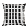 Cushion cover SienaAArtek ACCC Sloop kat. Siena 50x50 wit/zwart