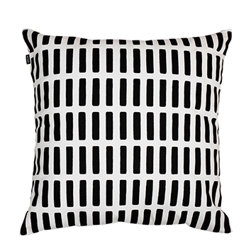 Cushion cover SienaAArtek ACCC Sloop kat. Siena 50x50 wit/zwart