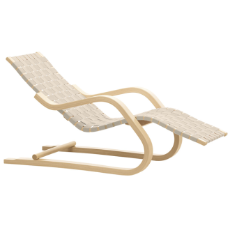 Lounge Chair 43Artek, Lounge Chair 43 naturel/zwart
