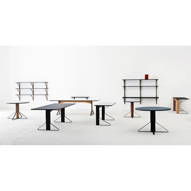REB 010 Kaari Shelf with deskREB 010 Kaari Shelf met bureau